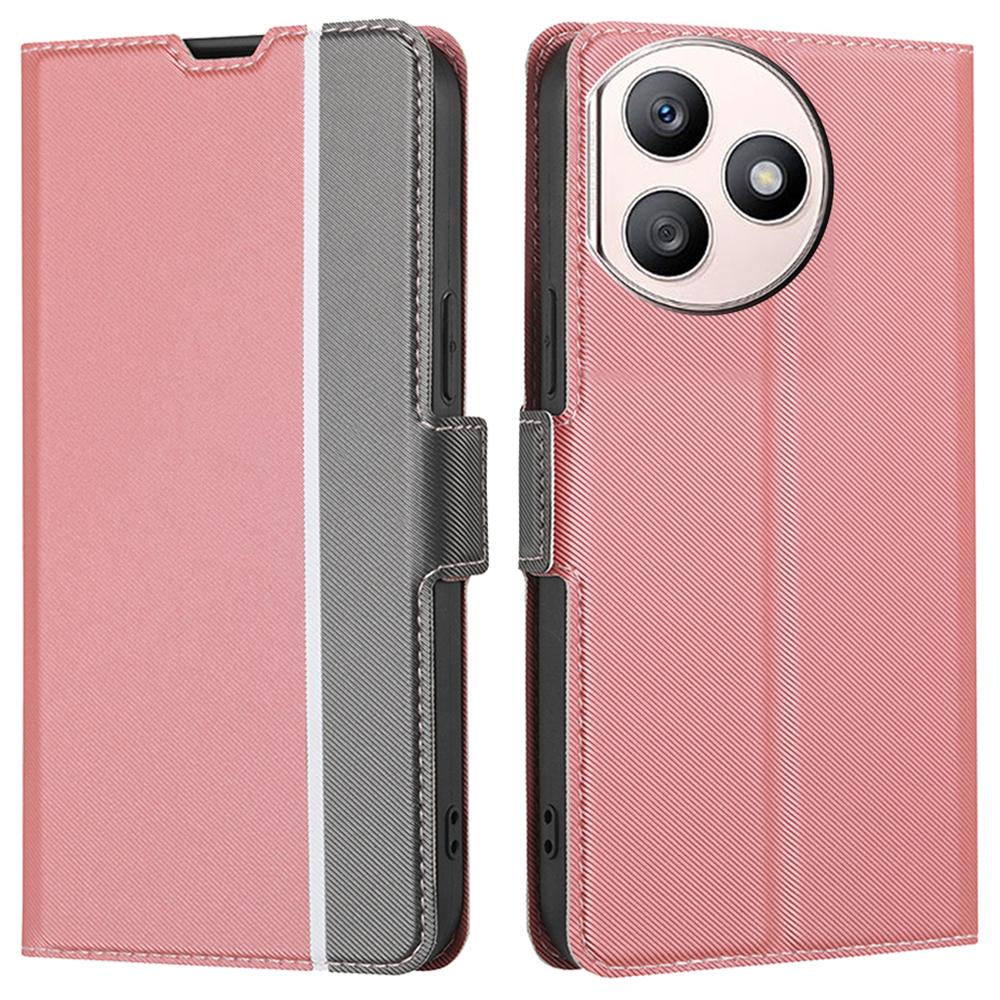 For Honor X50i+ 5G Super Thin PU Leather Cover Stand View Shockproof Cell Phone Case
