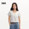 Semir Women's V-Neck Cooling Short Sleeve T-Shirt