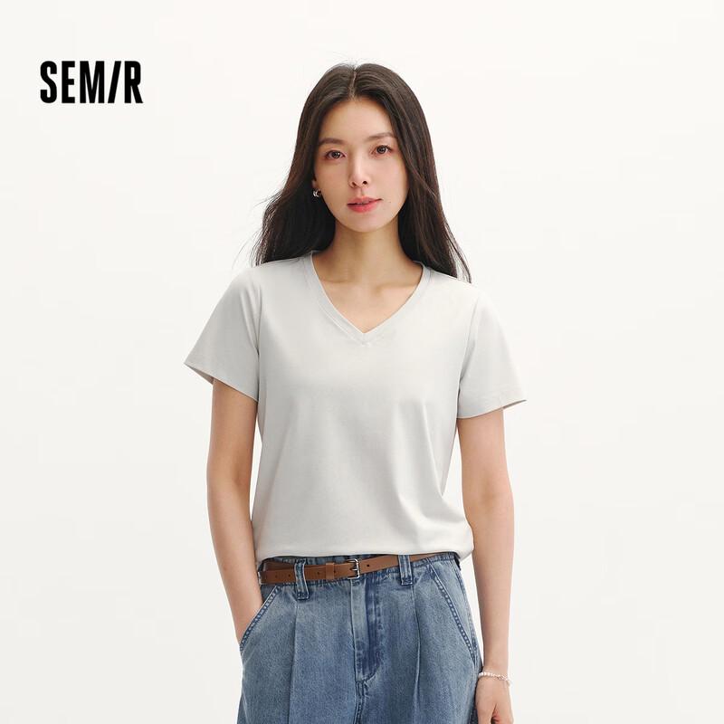 Semir Women's V-Neck Cooling Short Sleeve T-Shirt