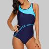 One Piece Women Sports Swimwear Striped Swimsuit Women Beach Wear Bathing Suit