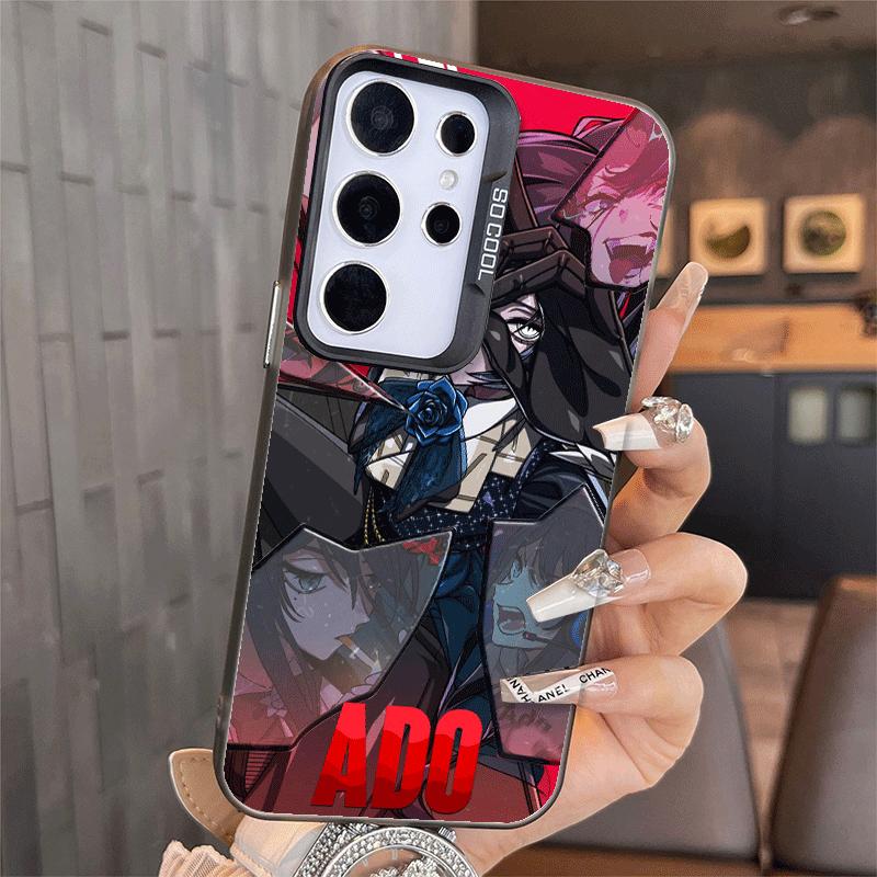 Ado Cartoon K-Kyogen X Uta Soft Phone Case for Samsung A17 A16 A15 A14 A13 A57 A56 A55 A54 A53 A37 A36 A35 A34 A33 A26 A25 A24 A