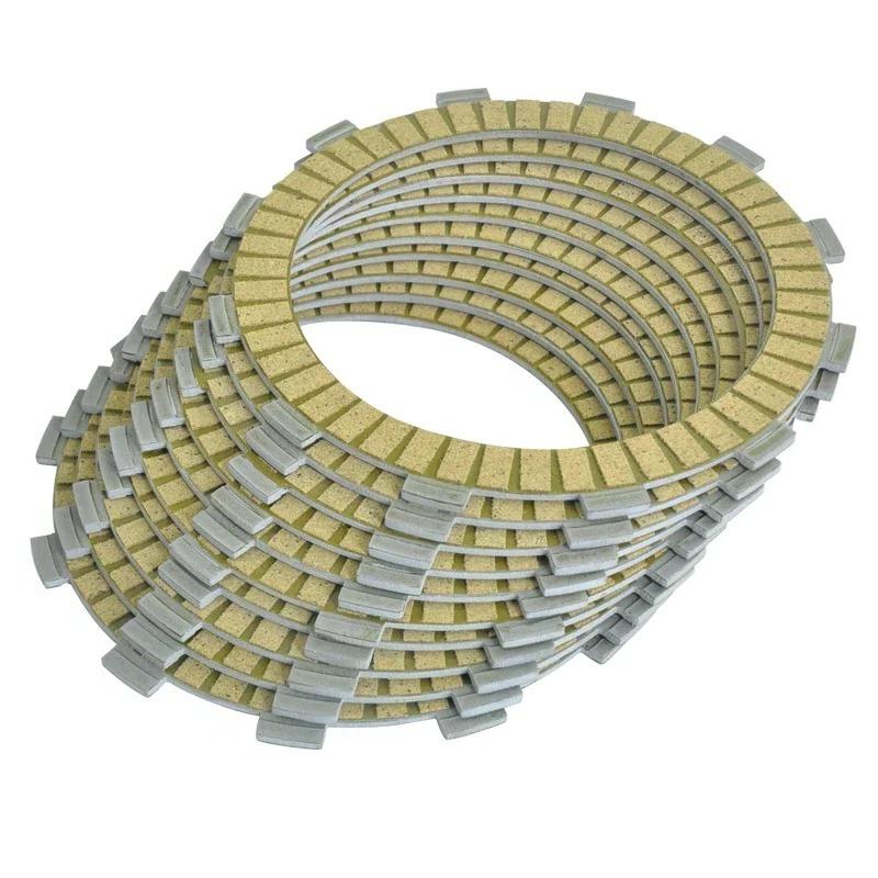 For Suzuki GV1200 GL GV1200 Madura 1985 1986 Total 10PCS 9+1 Motorcycle Friction Clutch Discs Plates