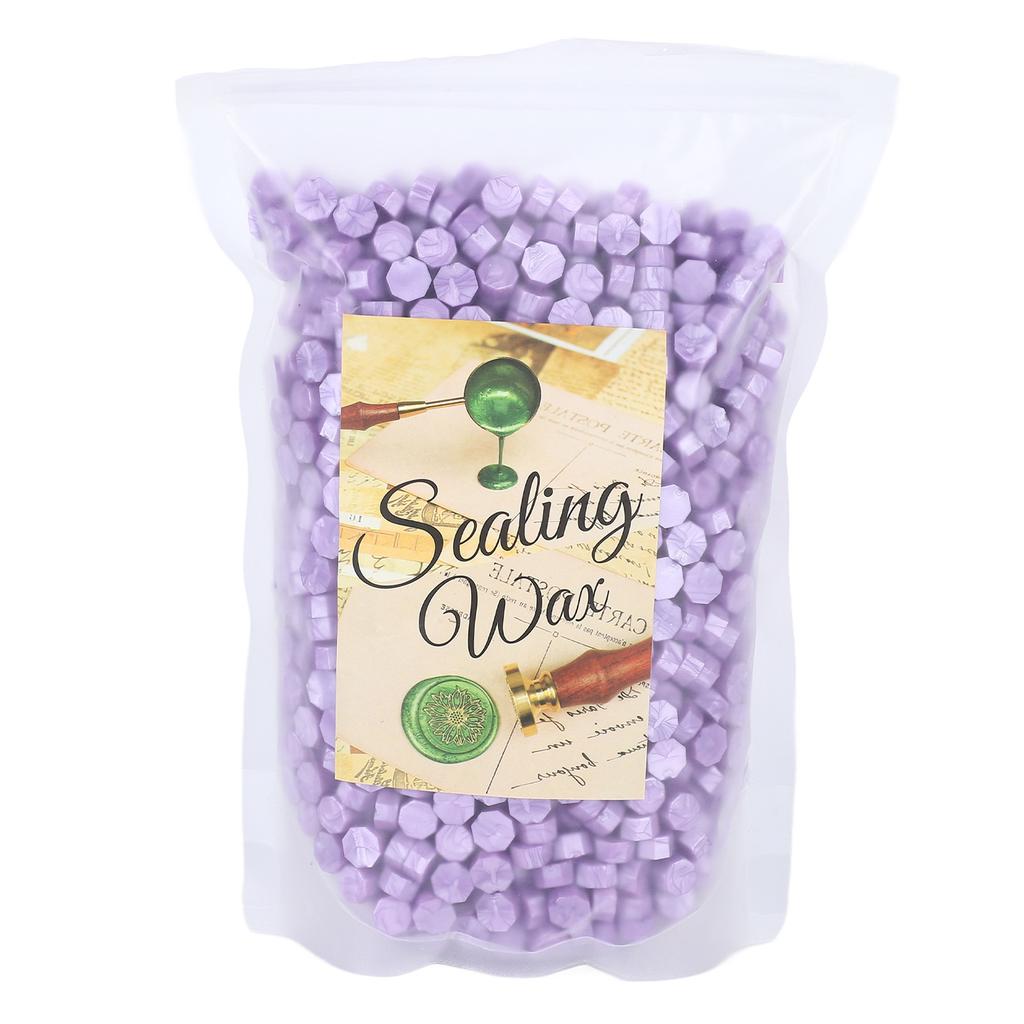 Sealing Wax Beads Pure Color Odourless Smokeless Portable Quick Dry Wax Stamp Beads for Envelope Car