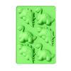 No-Stick Silicone Molds 6 Cavities Dinosaur Molds Durable Baking Molds Baking Dessert