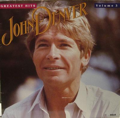 LP Record JOHN DENVER  Greatest Hits Volume 3 PL85313 RCA 1985 Europe CountryFolk Used