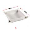 Rolling Folding Dice Game Storage Tray PU Leather Tray Table Storage Tools