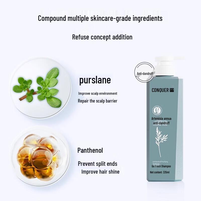 Conquer Anti-Dandruff Invigorating Shampoo Set