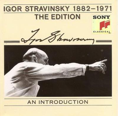 CD IGOR STRAVINSKY  Edition An Introduction SAMPCD1466 Sony 1991 Europe Classical Used