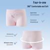 Girls' Pure Cotton Cartoon Boxer Briefs - Antibacterial & Comfortable Toddler Underwear