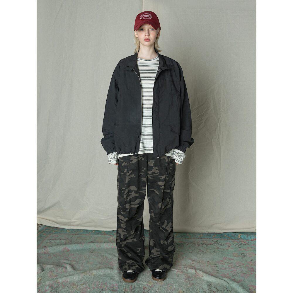 Saendeusaundeu Camouflage Pants Khaki