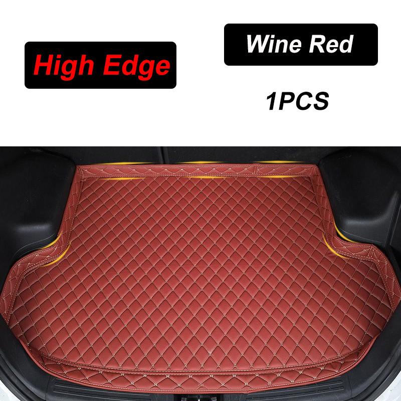 For BYD Seal 6 DM-i Touring 2025 2026 Leather Car Trunk Mats Easy Clean Storage Liner Rug Boot Carpet Pad Interior Accessories