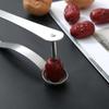 Stainless Steel Jujube Corer Labor Saving Efficient Pit Removal Tool Perfect for Home Kitchen Dessert Making