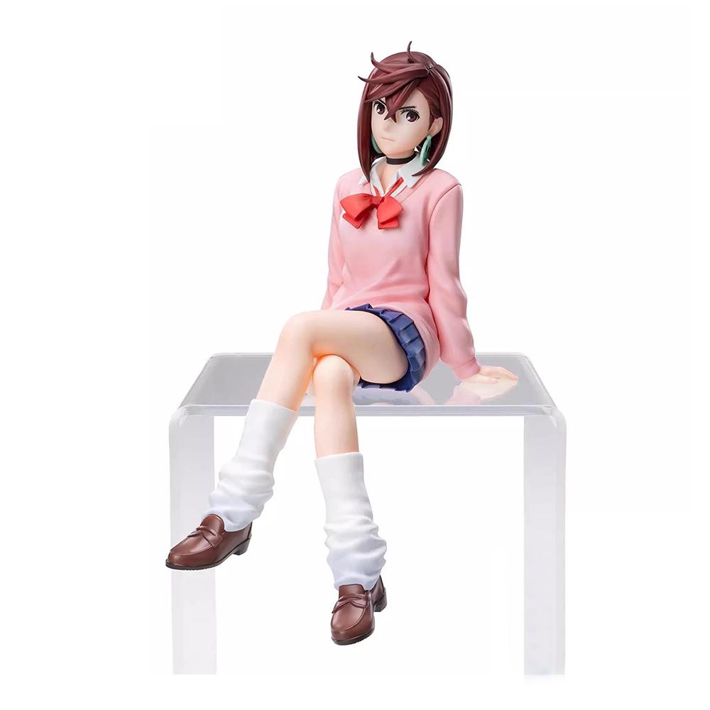 Anime Ayase Momo figure Shiratori Okarun Action Figure Shiratori figurine sitting pose statue Car decoration doll toys Fans Gift