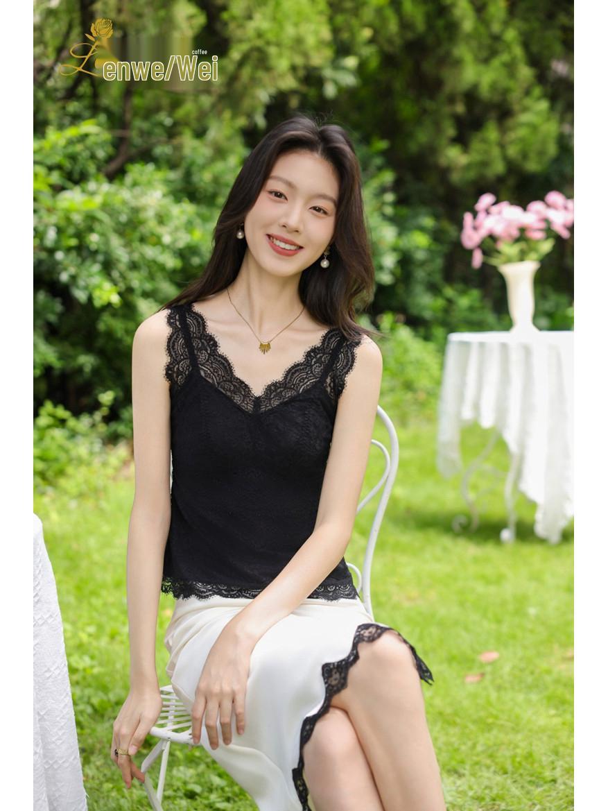 

Кружевной бюстгальтер-майка Livi без косточек, питающий кожу, со съемными вкладышами - Универсальная майка 25031 L