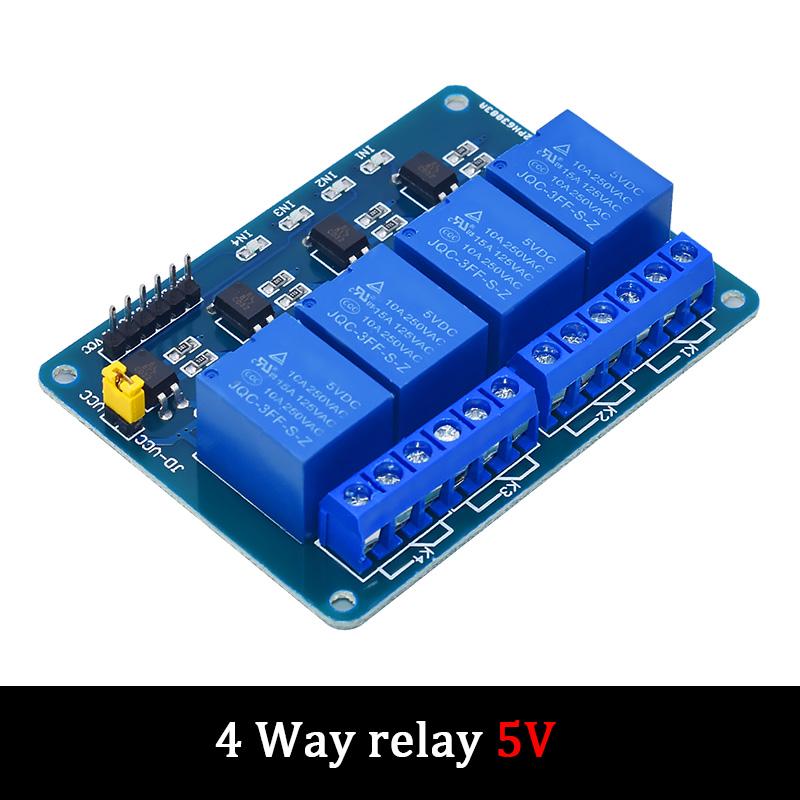 5V 12V Low Level Trigger Relay Module 1/2/4/8/16 Channel Optocoupler Isolation Board For Arduino PIC AVR DSP ARM MCU Control