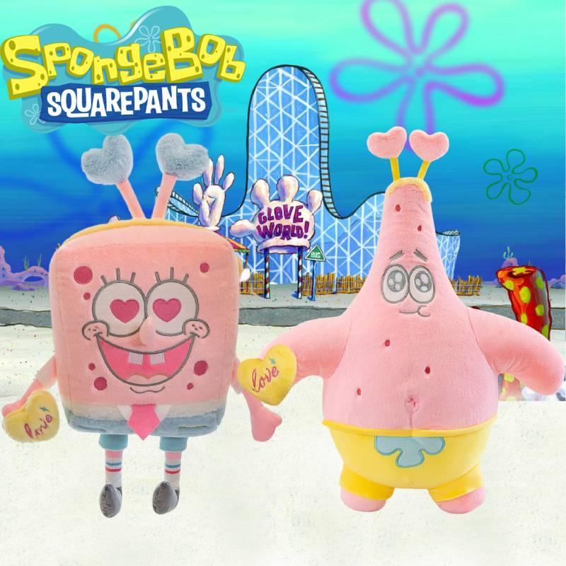 Spongebob And Patrick Plush Dolls For Kids Soft And Cuddly Sleeping Pillows