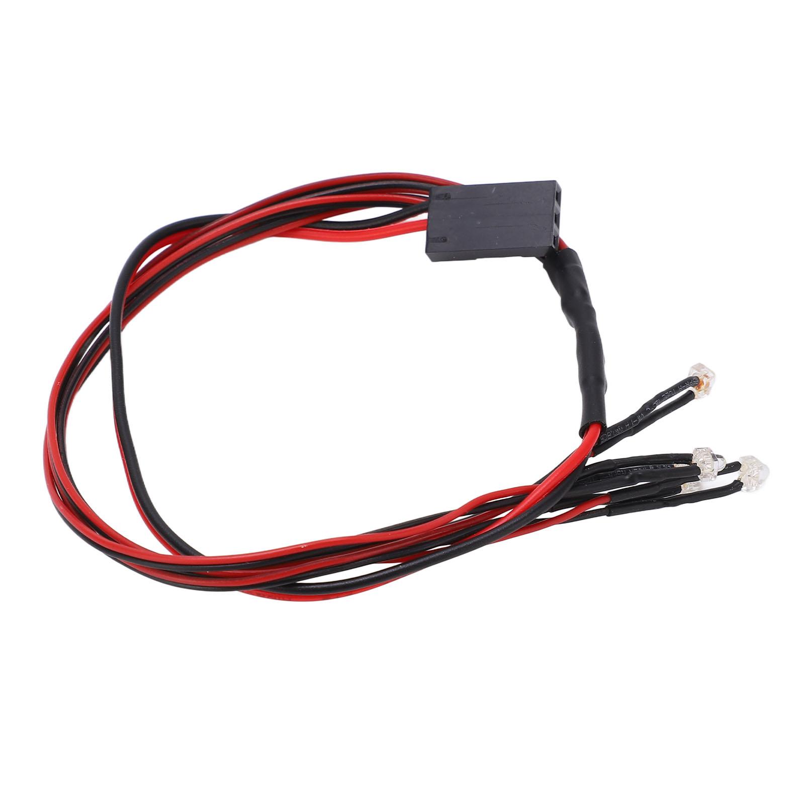 

4LED Світло 335мм RC LED Нічні Фари для Axial Scx24 124 118 RC Автомобільні ФариКвадратні