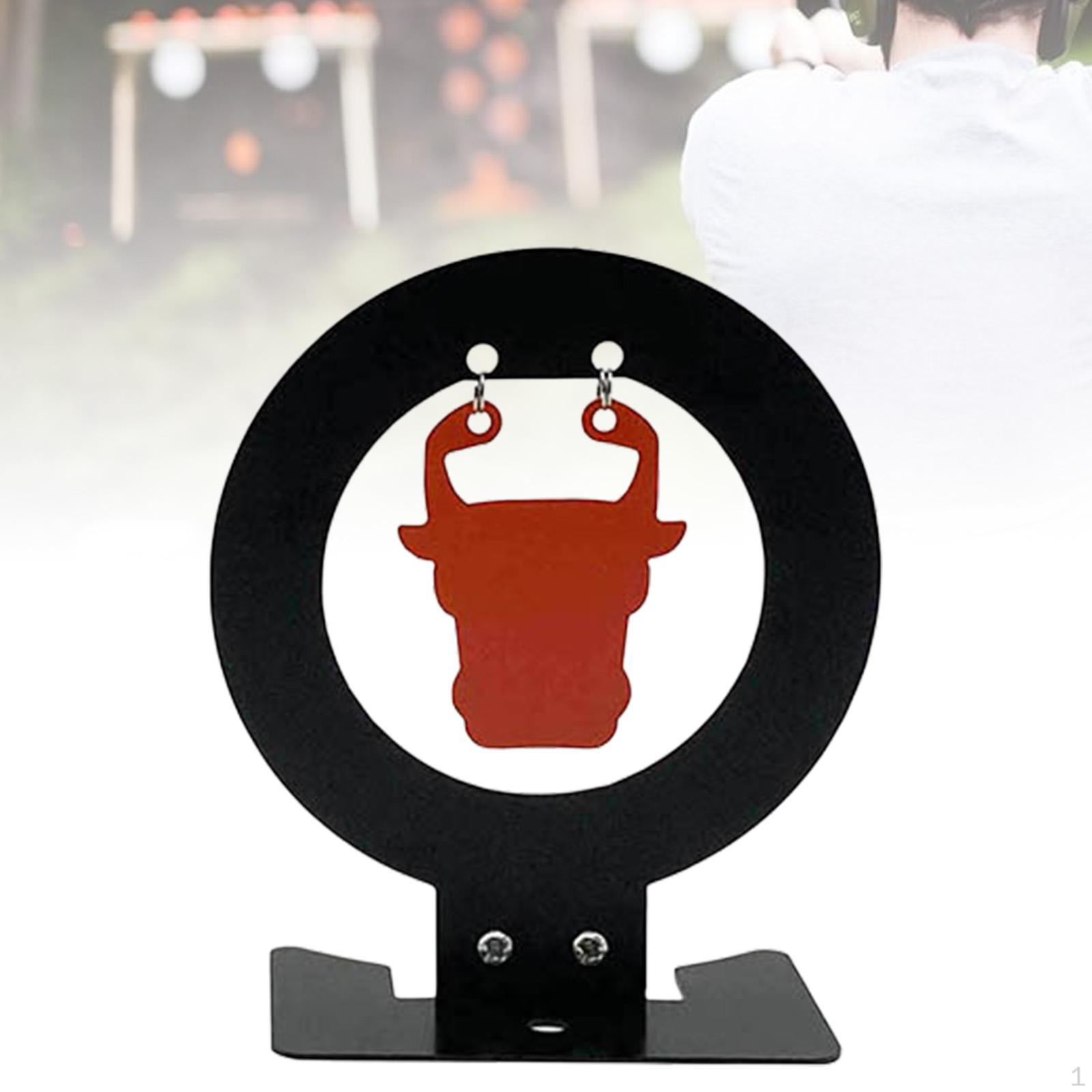 

Металлический щиток-мишень для декоративной деятельности на открытом воздухе Портативный из углеродистой стали Bull