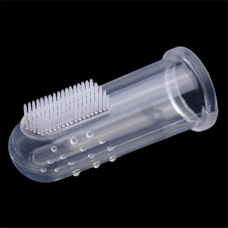 10/20pcs Super Soft Pet Finger Dog Toothbrush Teddy Dog Brush Bad Breath Tartar Teeth Tool Cat Cleaning Dog Supplies Accessories