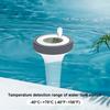 Wireless Floating Thermometer Easy Read Digital Pool Thermometer Water Temperature Thermometer for Swimming Pool Bathtub Hot Tub