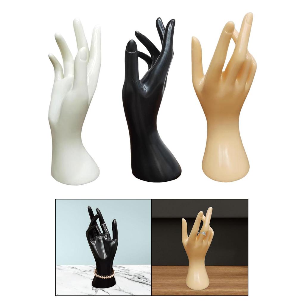 Adults Mannequin Hand Model Jewelry Display Holder Dressing Table Stores Jewellery Rack