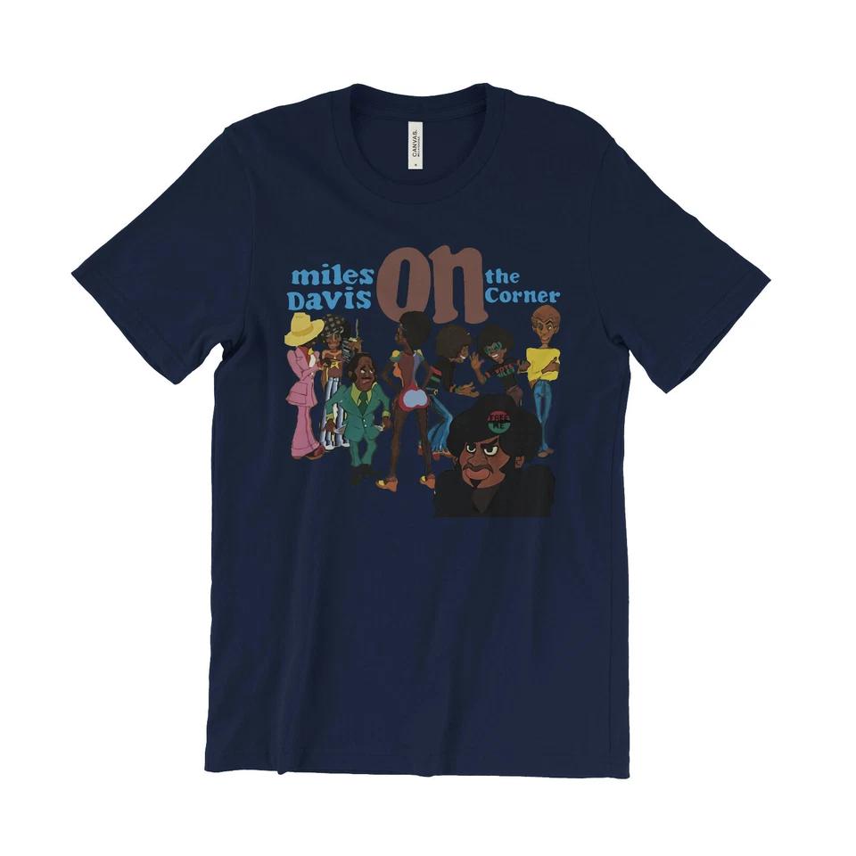 Miles Davis On The Corner T-shirt Jazz Trumpet Legend Sketches In Spain brew lp 3XL