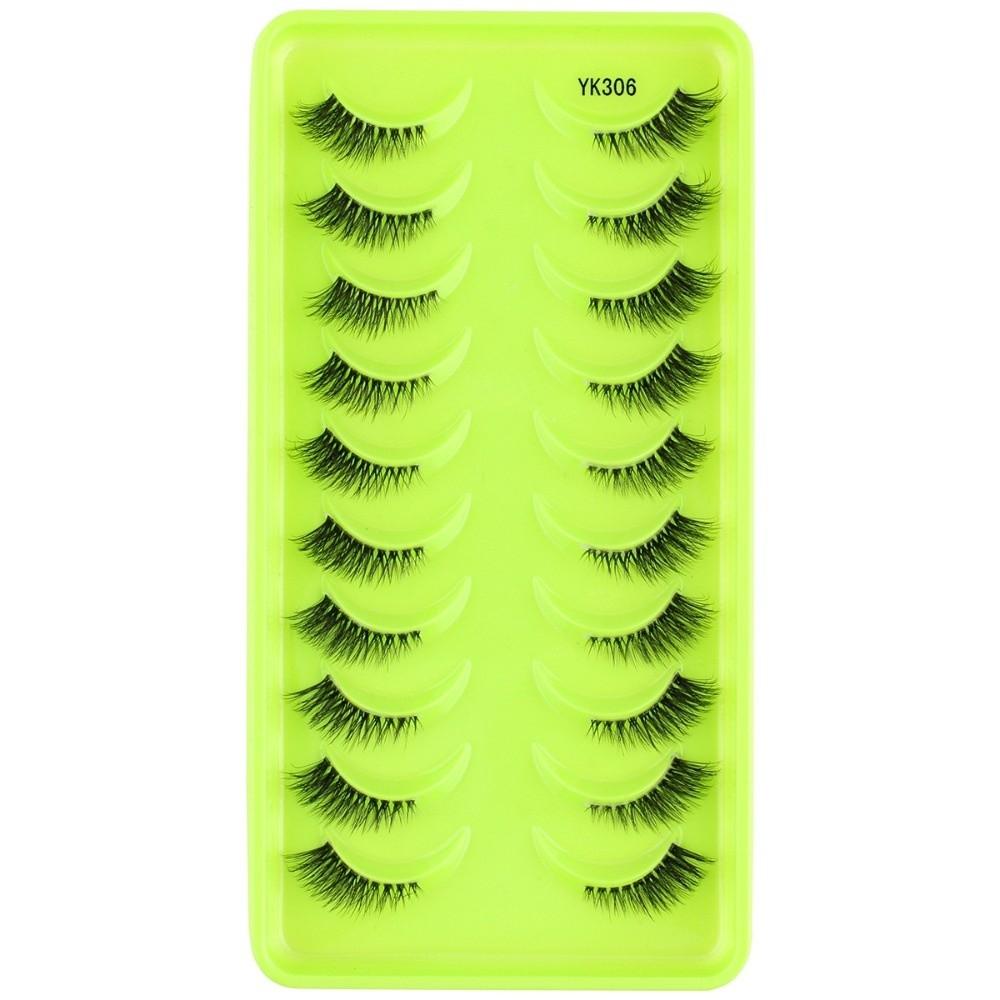 

10 Pairs 5-12MM DIY Lashes Extension Curvature C Dense Fake Eyelashes Daily YK306