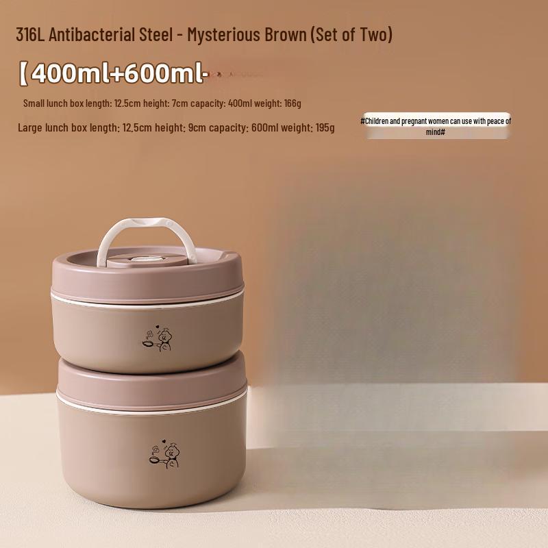 316L Insulated Microwaveable Lunch Box