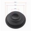2PCS Car Motorcycle Rubber Waterproof Dustproof Sealing LED Headlamp Cover Cap