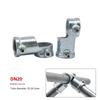 Aluminum Alloy Steel Pipe Fitting Connector 1\2''/3\4" Circular Pipe Connector  Pipes
