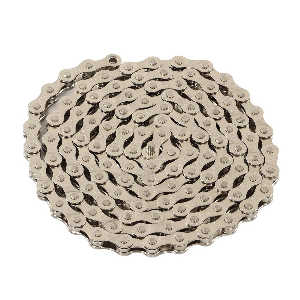 Bike Chain 8 Speed Universal Mountain Road Cycling Chain Variable Speed Bike Chain Silver