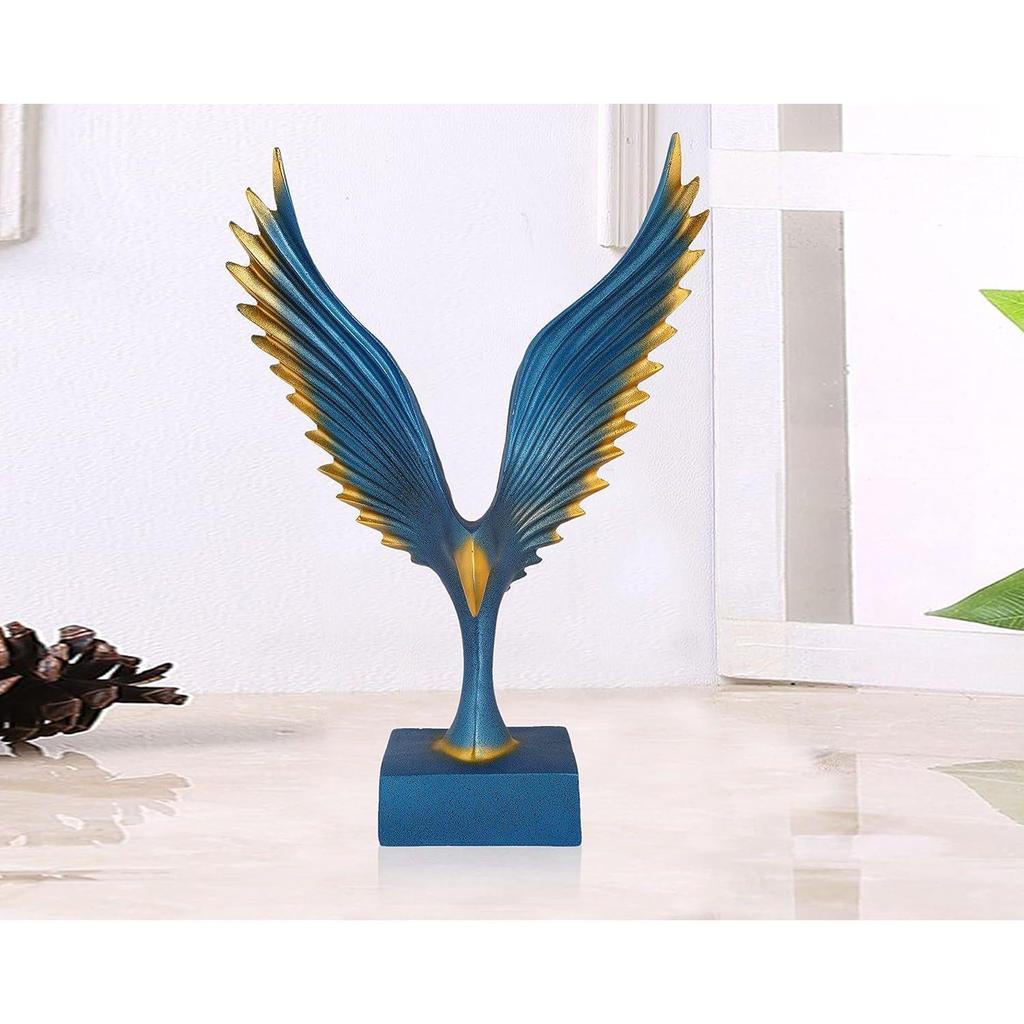 Eagle Wing Figurines Sculptures Home Decor Showpiece Feng Shui Vastu Eagle Wing Statue for Home Decorative Showpiece