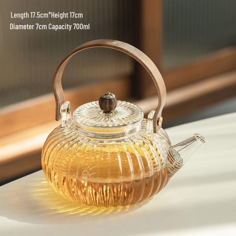 

Набор из термостойкого стекла с фруктово-цветочным узором и подставкой для подогрева свечей Lantern Pot