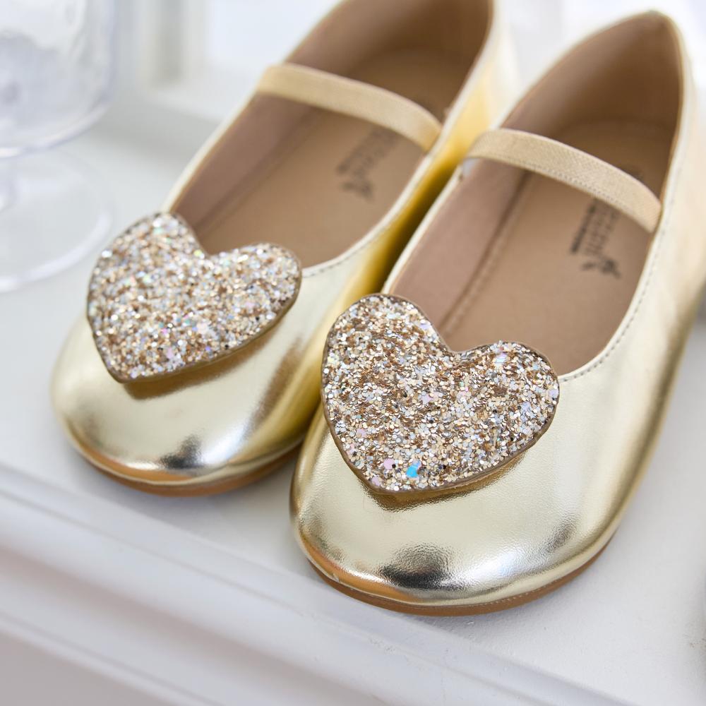 [Babyzzam] Girls' Soda Flat Gold [Y979-10013]