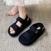 This Year's Popular Velcro Platform Sandals Women's Wear 2025 New Summer Lightweight with Skirt Sandals