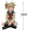 Figura Anime MHA Hero Academia Himiko Postura Sentada Figura de Acción Toga Himiko pvc Modelo de Colección Muñeca de Regalo Figura de Belleza 10cm juguetes