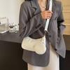 Stylish 2024 Minimalist Women's Shoulder Bag With Synthetic Leather Lining