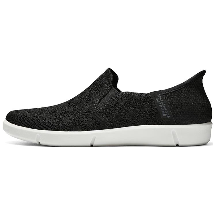 Skechers Shock Absorbing Breathable Low Top Casual Shoes Women sneakers Black 100426-BLK 35