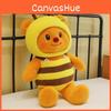 Butter Brown Bear Bear Bee Cartoon Stuffed Plush Doll Pillow Gifts Ornaments