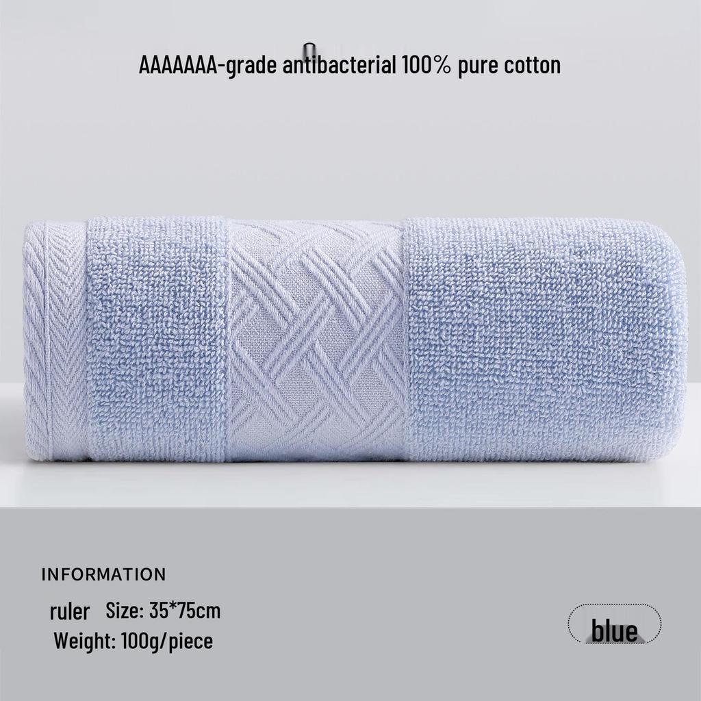 Asciugamano Viso Premium di Classe A in Morbido Cotone Assorbente per Adulti