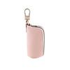 Fashionable Leather Car Keychain Pouch Zipper Car Accessory Mini Keys Bags Keybag Lipstick Holder For Women Man