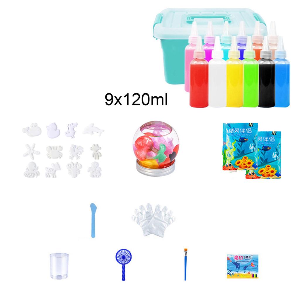 Children's Ocean DIY Colloid Toys Children's Solution Toys Diy Set Children's Ocean Enlightenment Toys Children's Educational Toys 60ml