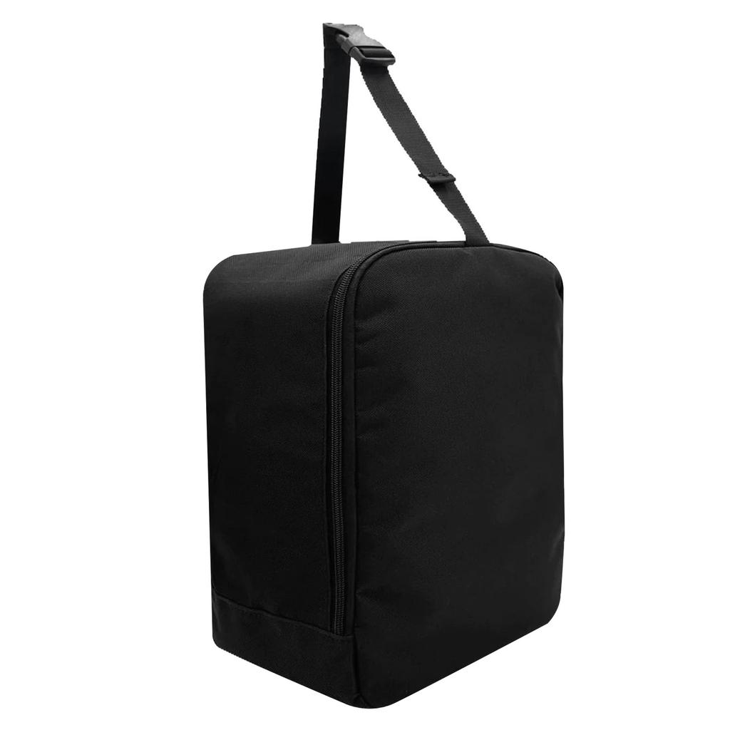 Travel Steam Iron Bag Portable Handheld Steam Iron Carrying Case Holder with Hanging Buckle Strap Black