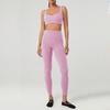 A set of yoga clothes in Europe and the United States, women's high-sense high waist hip lift exercise running fitness suit YY111