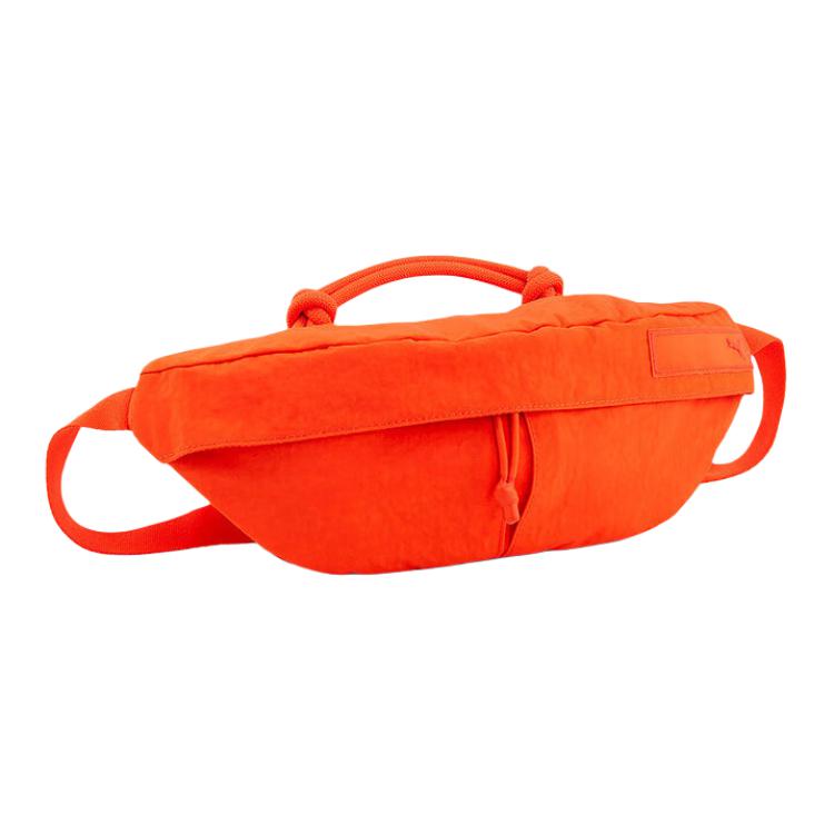 Puma Men's Orange Polyamide With Nylon Fanny Pack Regular Unisex 090395-09