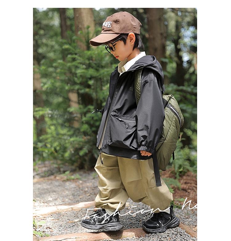 2025 Frühling/Herbst Kinder Wasserdichte Windjacke für Jungen - Outdoor Bergsteigerstil