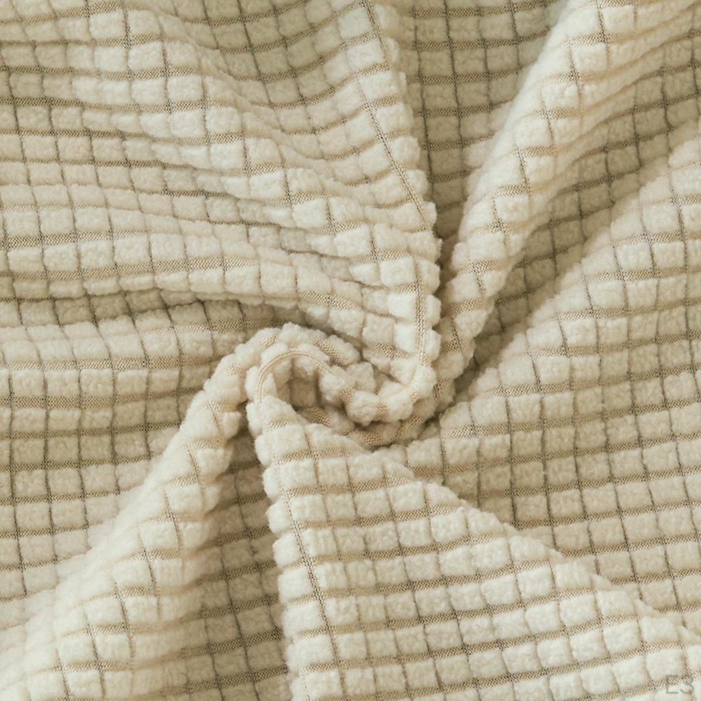 Stretch Non Slip Kitchen Dinner Seat Slipcovers Covers - Beige