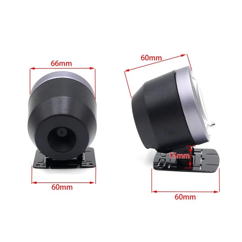 60MM Racing Auto Vacuum Gauge Meter Black Face With White Lighting Car Vacuum meter with sensor