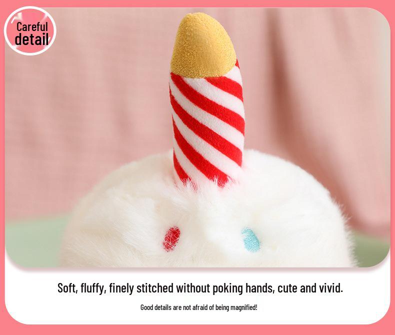 Moti Sweet Plush Bear Cake: Cute Doll for Kids' Birthday or Valentine's Gift