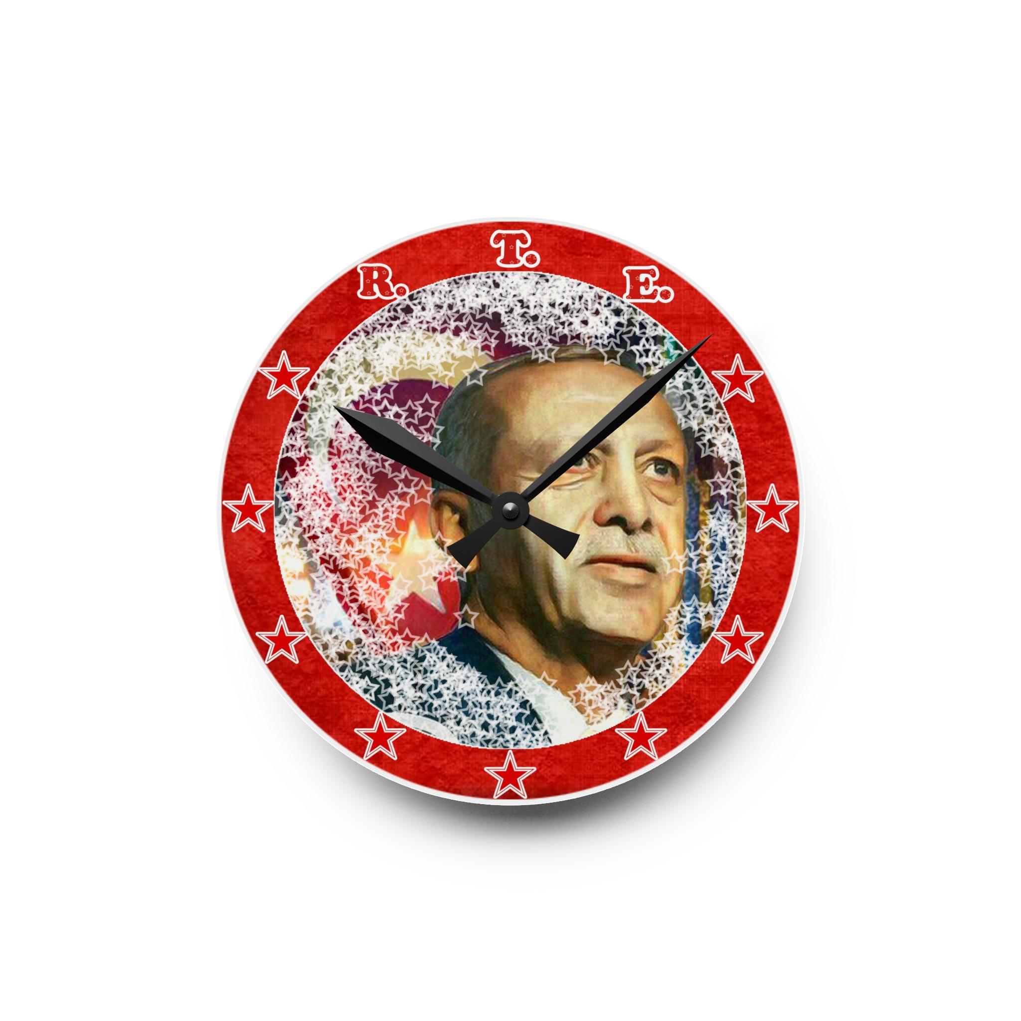 

Реджеп Тайип Эрдоган Настенные часы 19*19 см